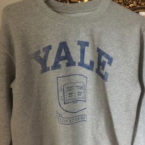 Grey Yale Sweatshirt